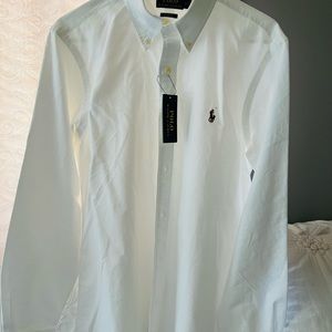 Ralph Lauren custom fit white shirt